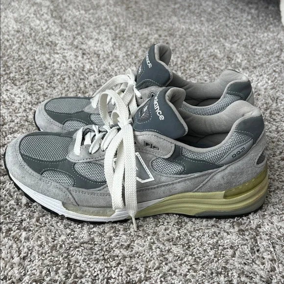 New Balance Rare Men's 992 Steve Jobs Grey M992GL Shoes Sneakers